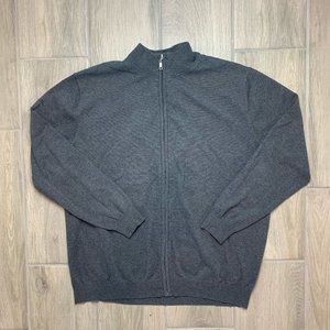 Edwards Garment Long Sleeve Mens Size Extra Large Grey Sweater